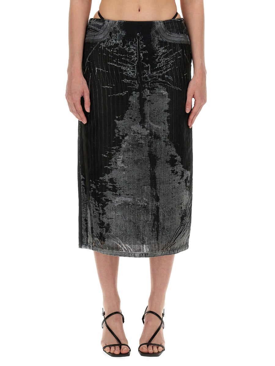 Diesel Skirts - Black | Wanan Luxury