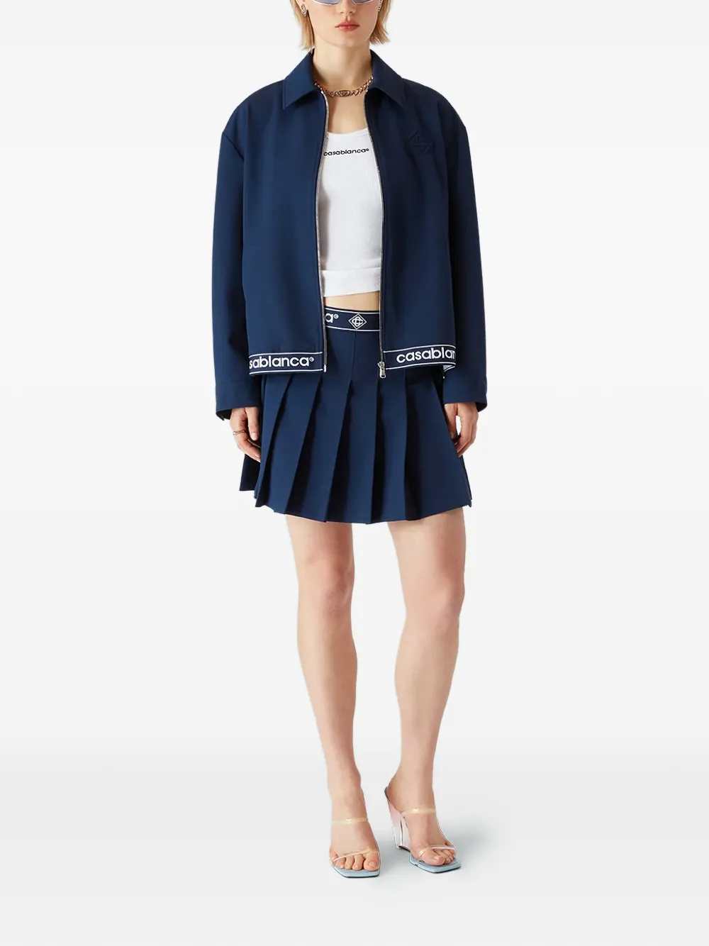 Casablanca JACKET - Blue | 69be77c91b2488872c826d705127e0d9227e99fe