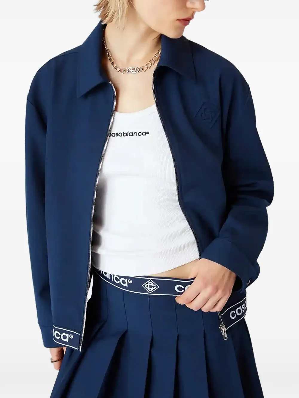 Casablanca JACKET - Blue | 1f8bb59458d7bd9dee529e0bd993eae254a32dee