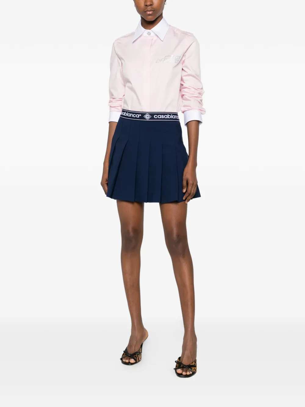 Casablanca Mini skirts - Blue | aa7c1d5e47667ec625b3f363059e3c211acf3096