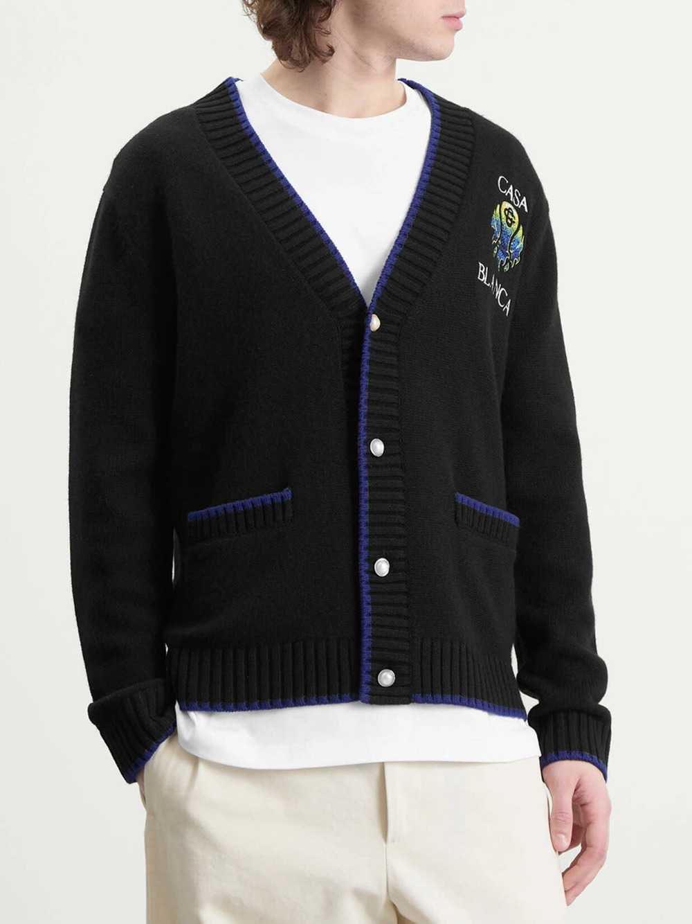 Casablanca SWEATER - Black | 1ed50df427db9589621a2b48426dd9198eb8daed