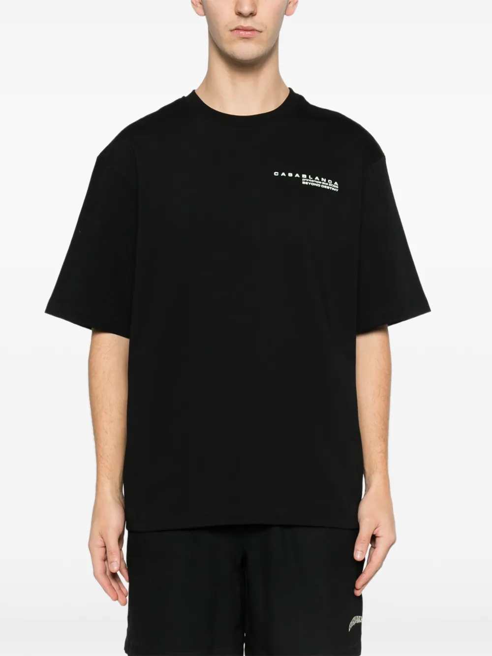 Casablanca TSHIRT - Black | 258ddf7df220127e70ca69303741b6825c601096
