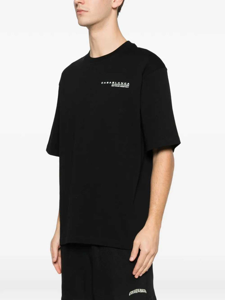 Casablanca TSHIRT - Black | 79c4fadf5875b5552938397fc2295c19c60fa558