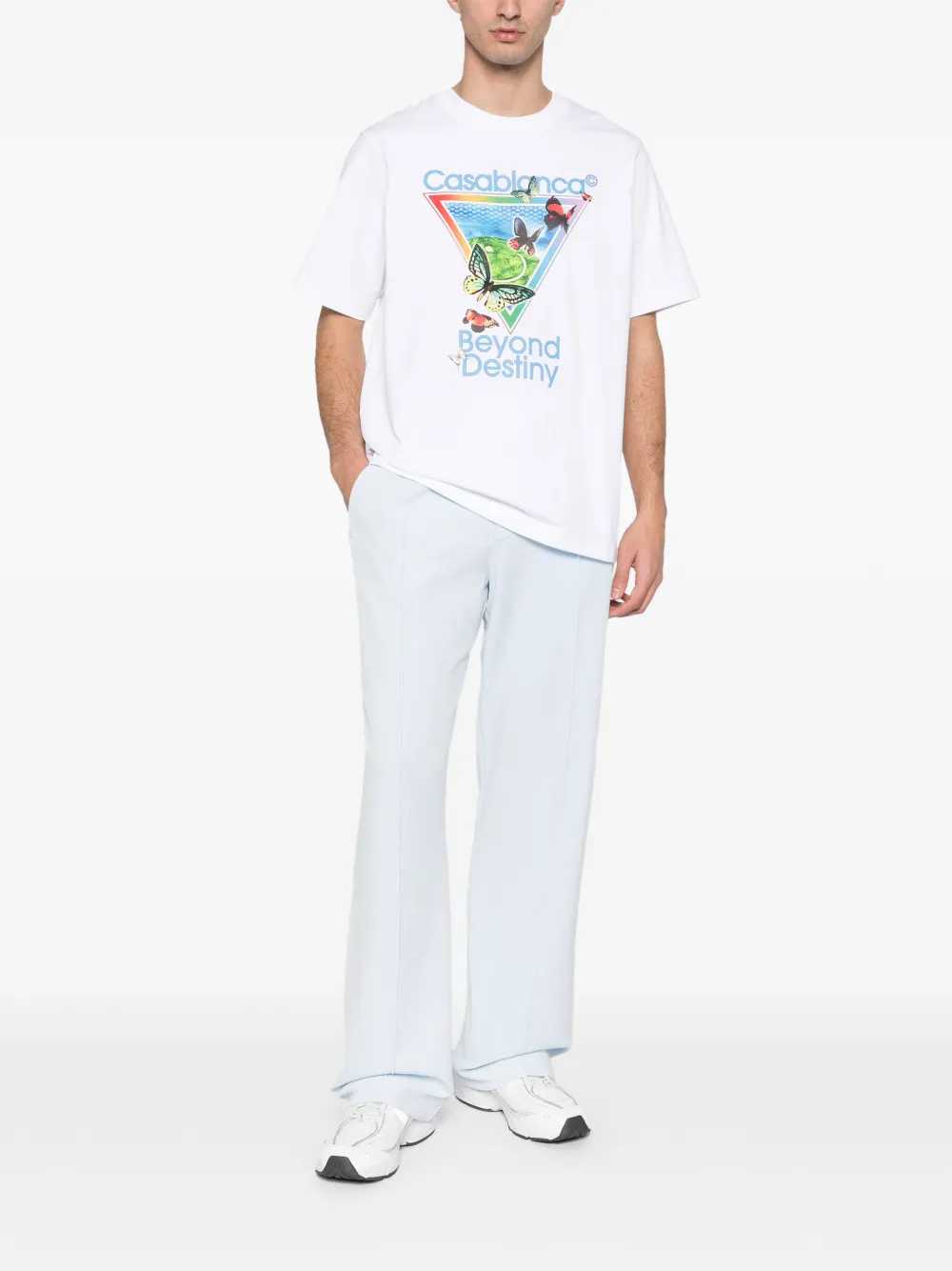 Casablanca TSHIRT - White | 4a14a9e5d9a034aa4ee988874c439695db5ab52d