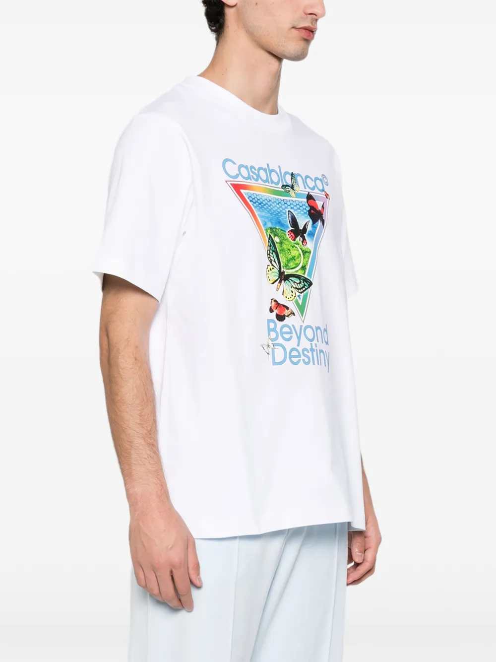 Casablanca TSHIRT - White | f7feb8eafb62131aa73fecbfeb290b25971f7fdc