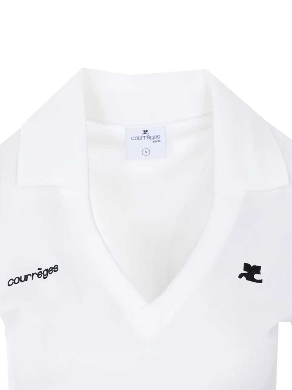 Courreges POLO - White | db9b47cd79265b287e8ac9c41083737133543958