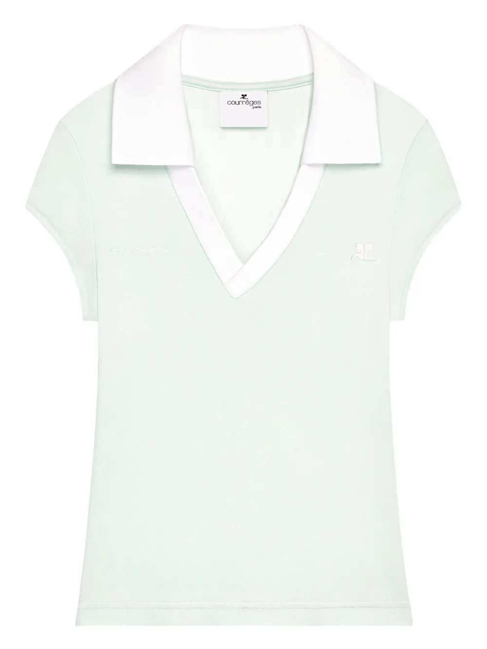 Courreges POLO - Green | 450669954a56a277dd231e040de228a90a77441b