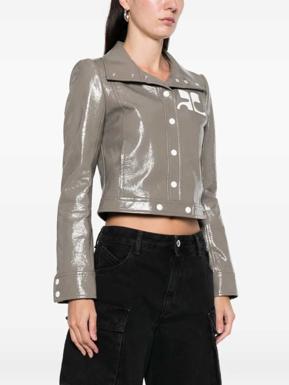 Courreges Leather - Brown | 045f5d423e132aad9bea10f77d910dd3e720bd17