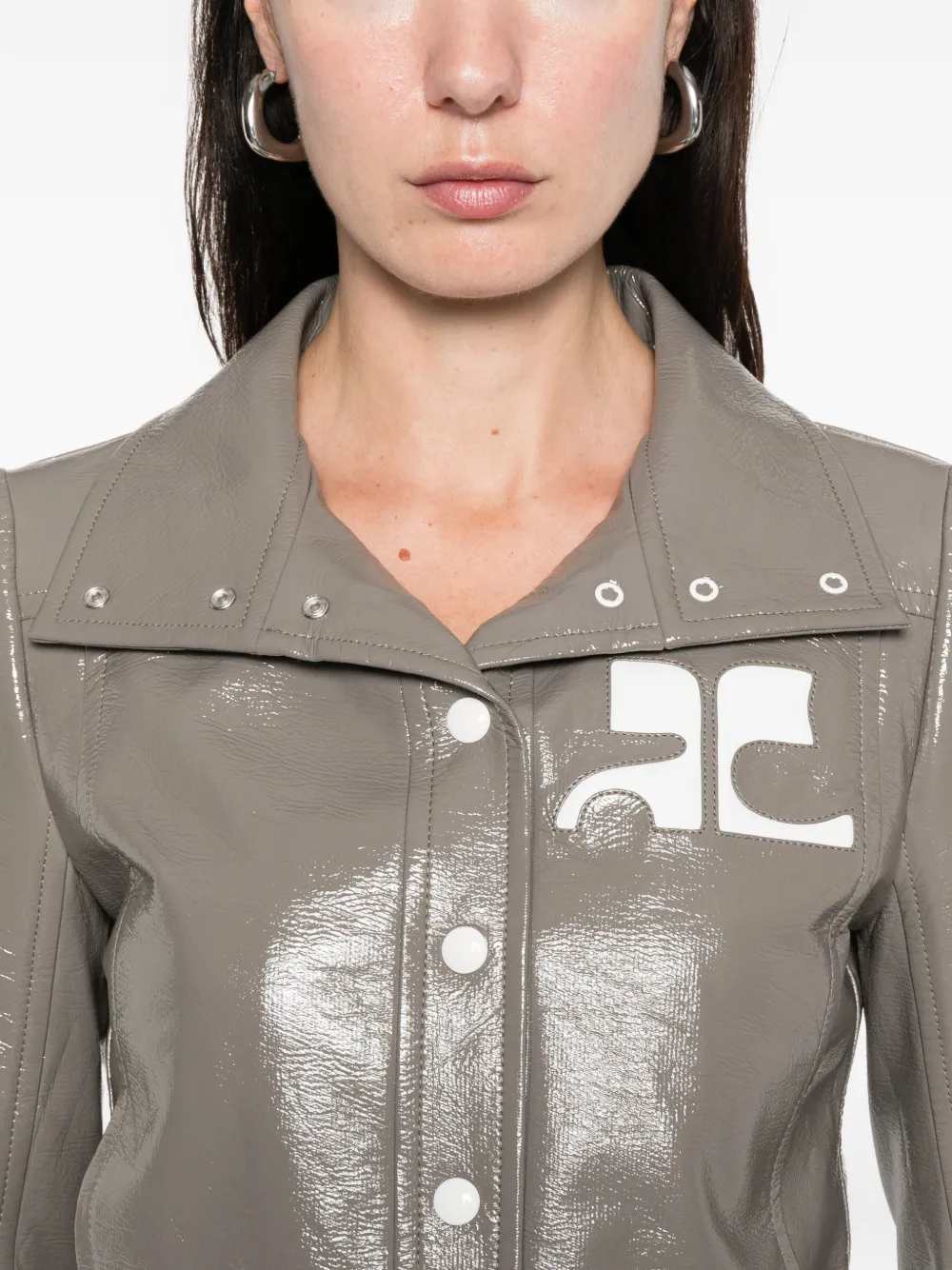 Courreges Leather - Brown | dcdba16209c8cde0808b6d93655870f05e953e7f