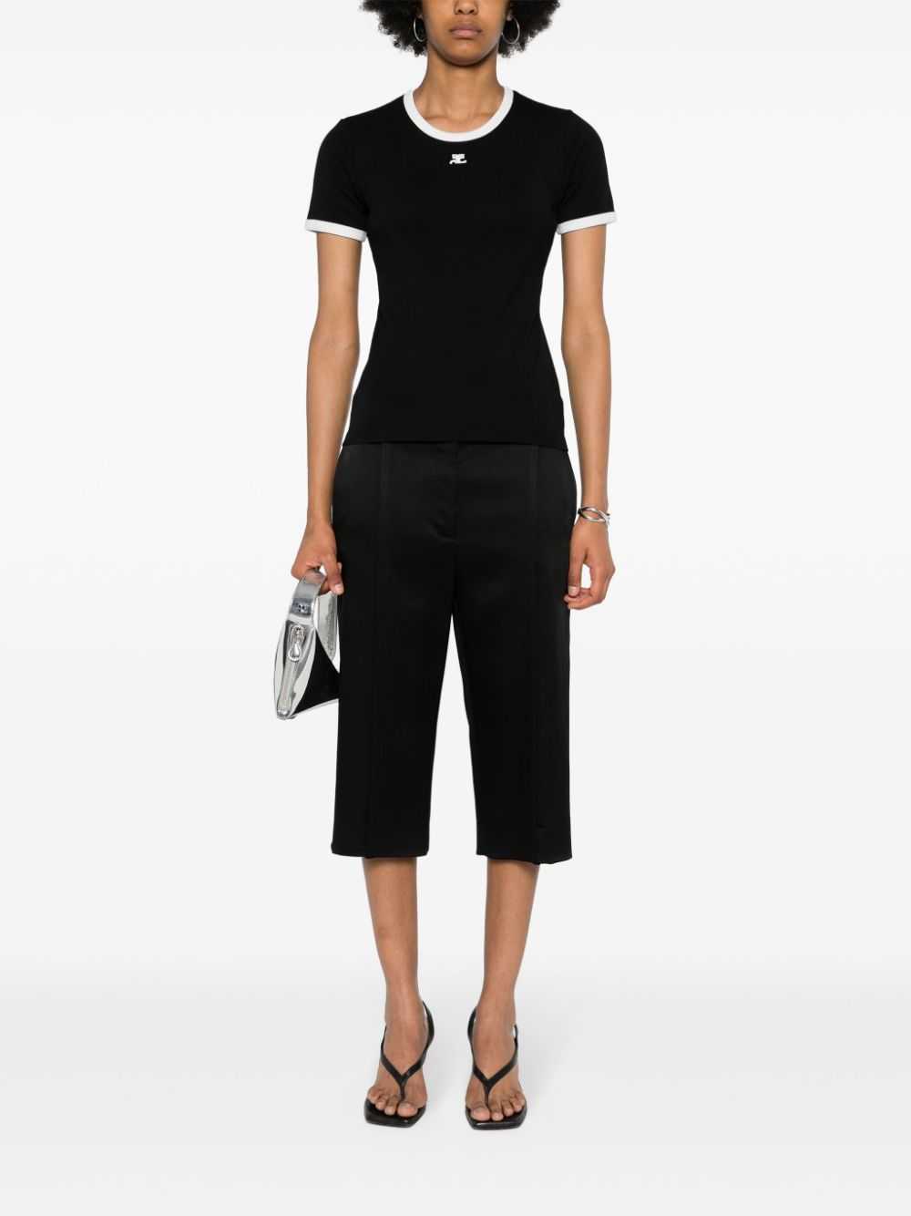 Courreges T-shirts - Black | e91722723a9d9458745574da047d5f218838bd97