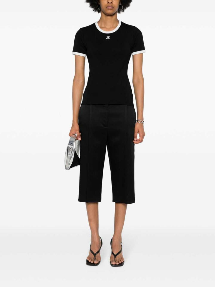 Courreges T-shirts - Black | e91722723a9d9458745574da047d5f218838bd97