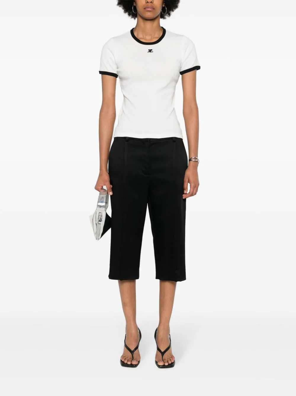 Courreges T-shirts - White | fcb54c964789564fee4a06fe9e99d0ce060d194c