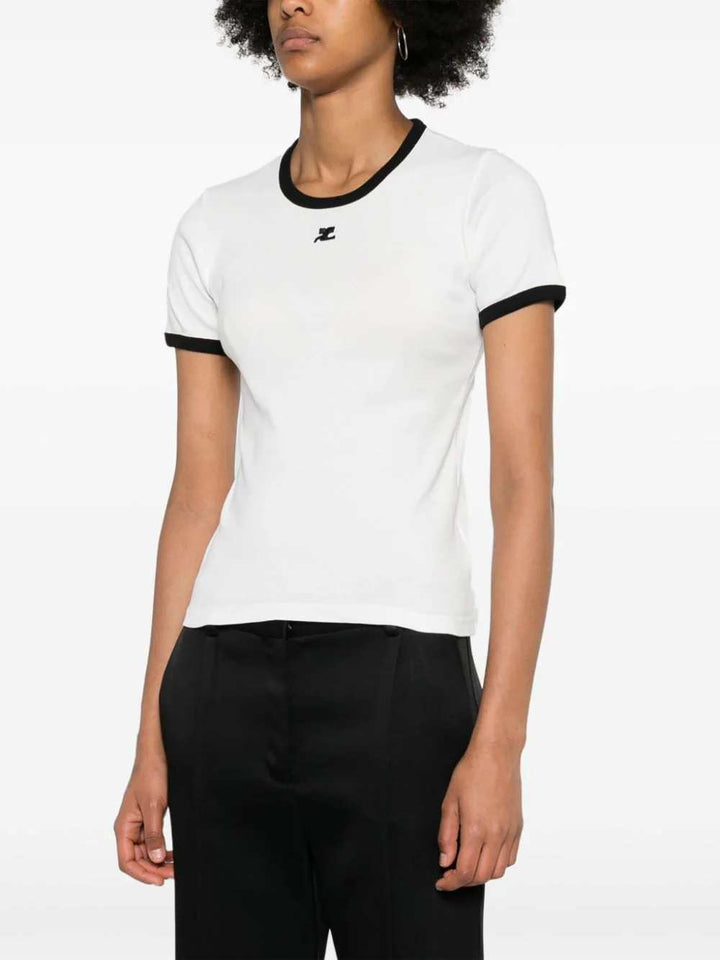 Courreges T-shirts - White | 1ceb6773a337256e419bdbb70f1f21e9c6e8853d