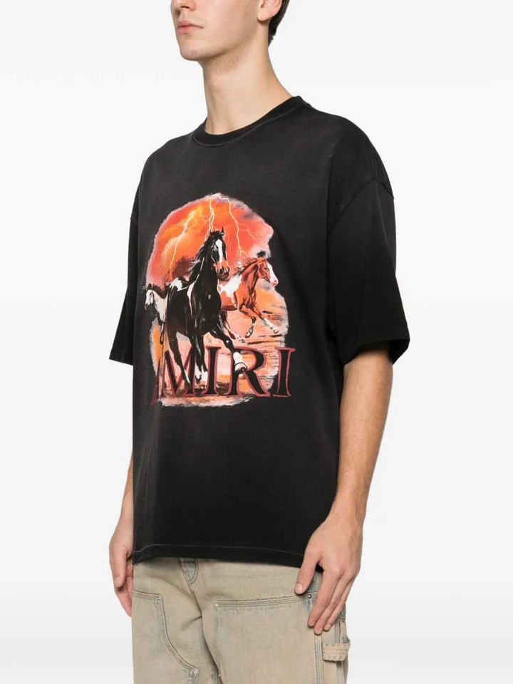 Amiri TSHIRT - Black | caf056bb5678c87c15eeb4ca8ede9120160ca0b5
