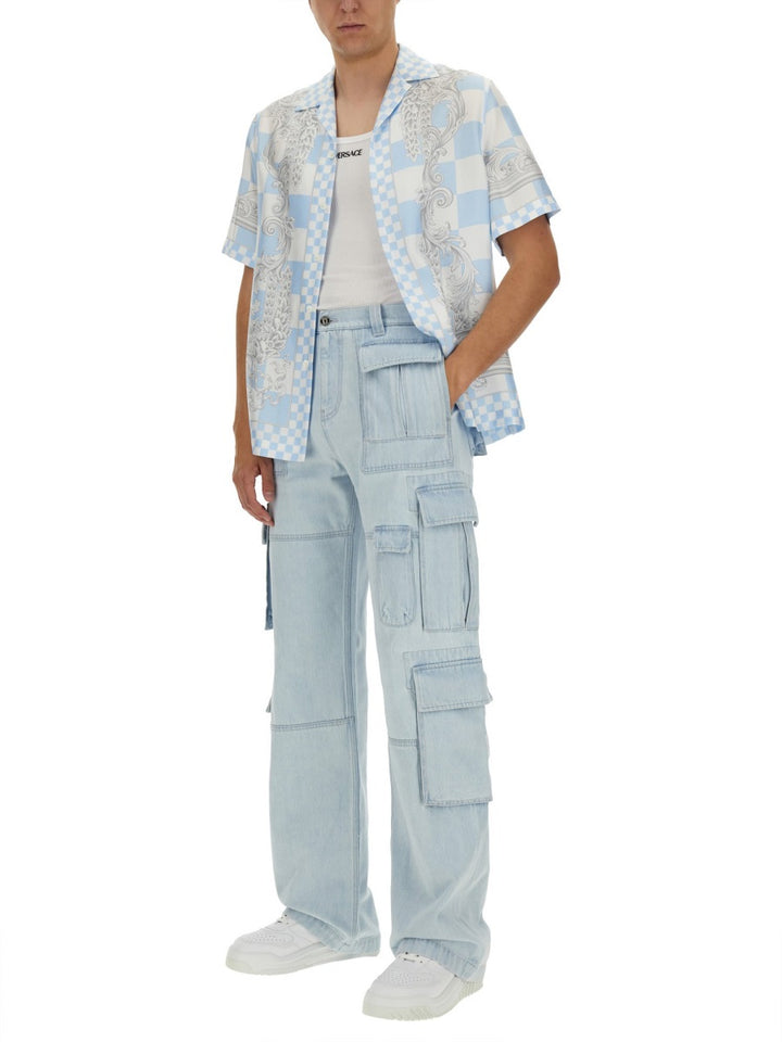 Versace Pants - Blue | Wanan Luxury