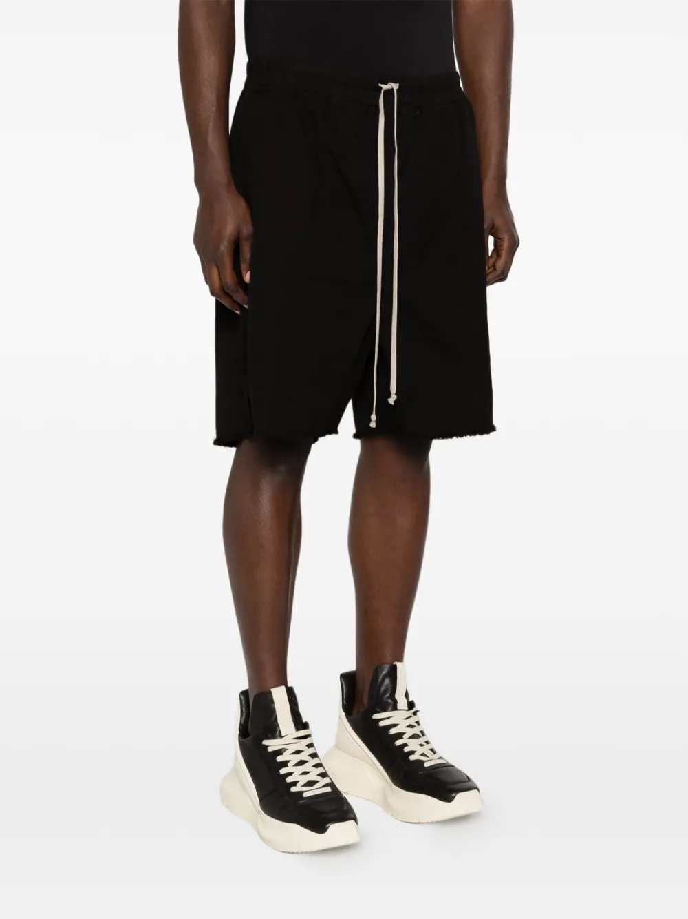 Rick Owens Drkshdw SHORTS - Black | 74e84bd695fb242f68a161ae3e097102e7cd42d3