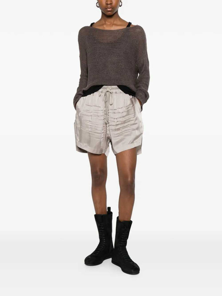 Rick Owens SHORTS - Nude & Neutrals | 482fd33f6640fce0ce122f43d02ba35645343975