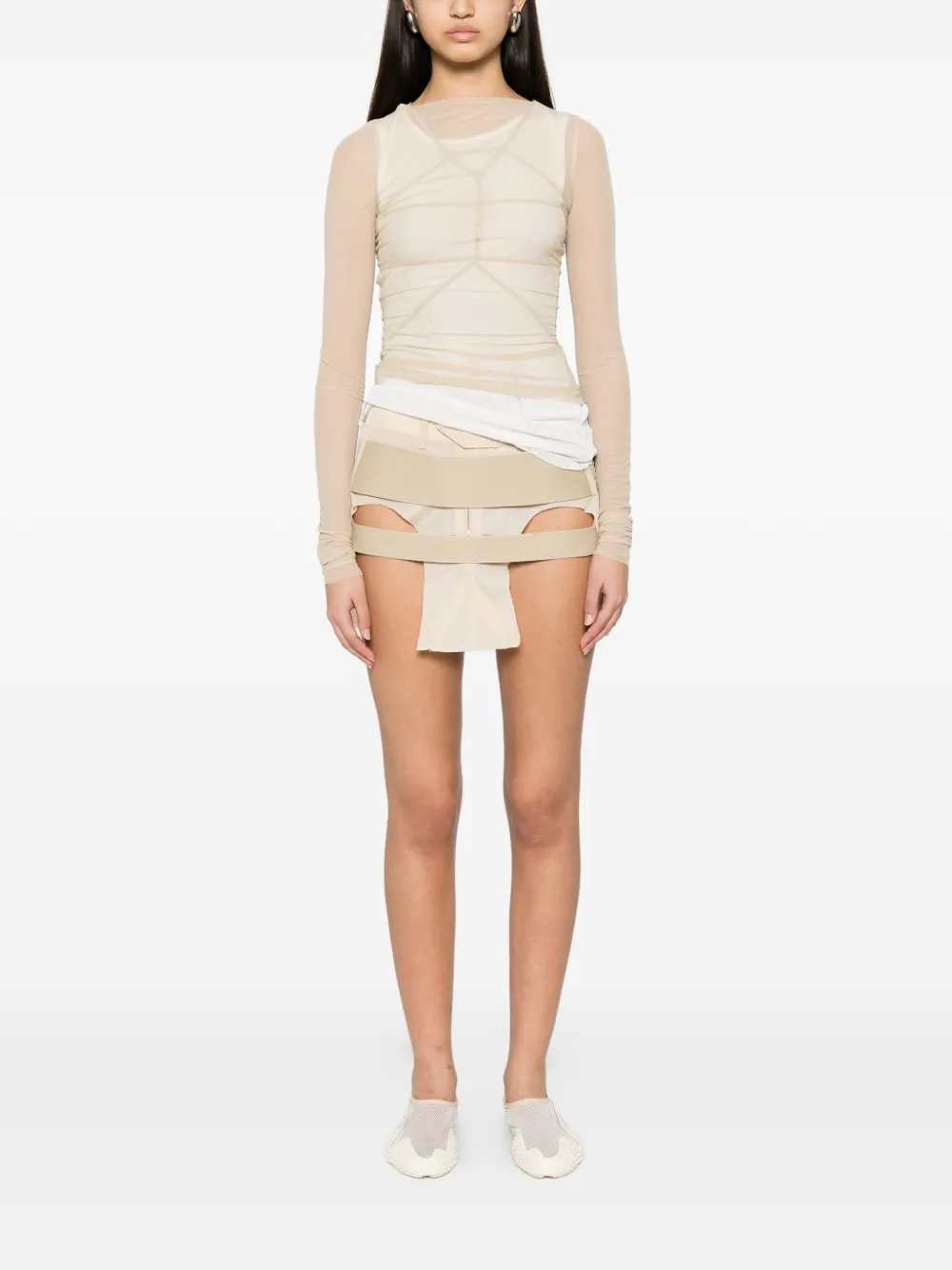 Rick Owens SKIRT - Nude & Neutrals | b16b68315b061b5422a0cd2e6551098953e8e006