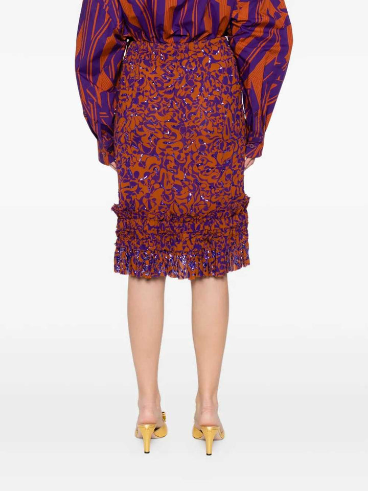 Dries Van Noten SKIRT - Multicolour | d95ed8fd3bb4107995cdbe620d5081ee3d1eb545