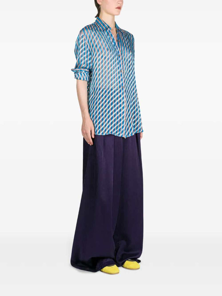 Dries Van Noten SHIRT - Blue | 5c88ed5462c1a046b26f1609b6a1925225aeeaa0