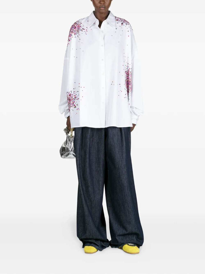 Dries Van Noten SHIRT - White | bb61c1b7855f3e85fb283029bdf507c0c7dcadf2
