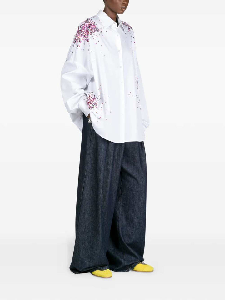 Dries Van Noten SHIRT - White | 3a698aa3b3fb6d6481c8a9eb2ee51d23a13fe044