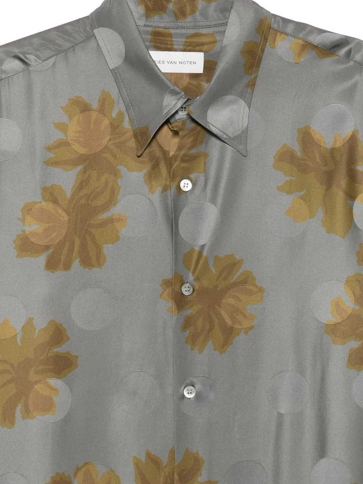 Dries Van Noten SHIRT - Grey | 3dcf6cd59453fd4e9e69f522db979d3cbc8dbedd