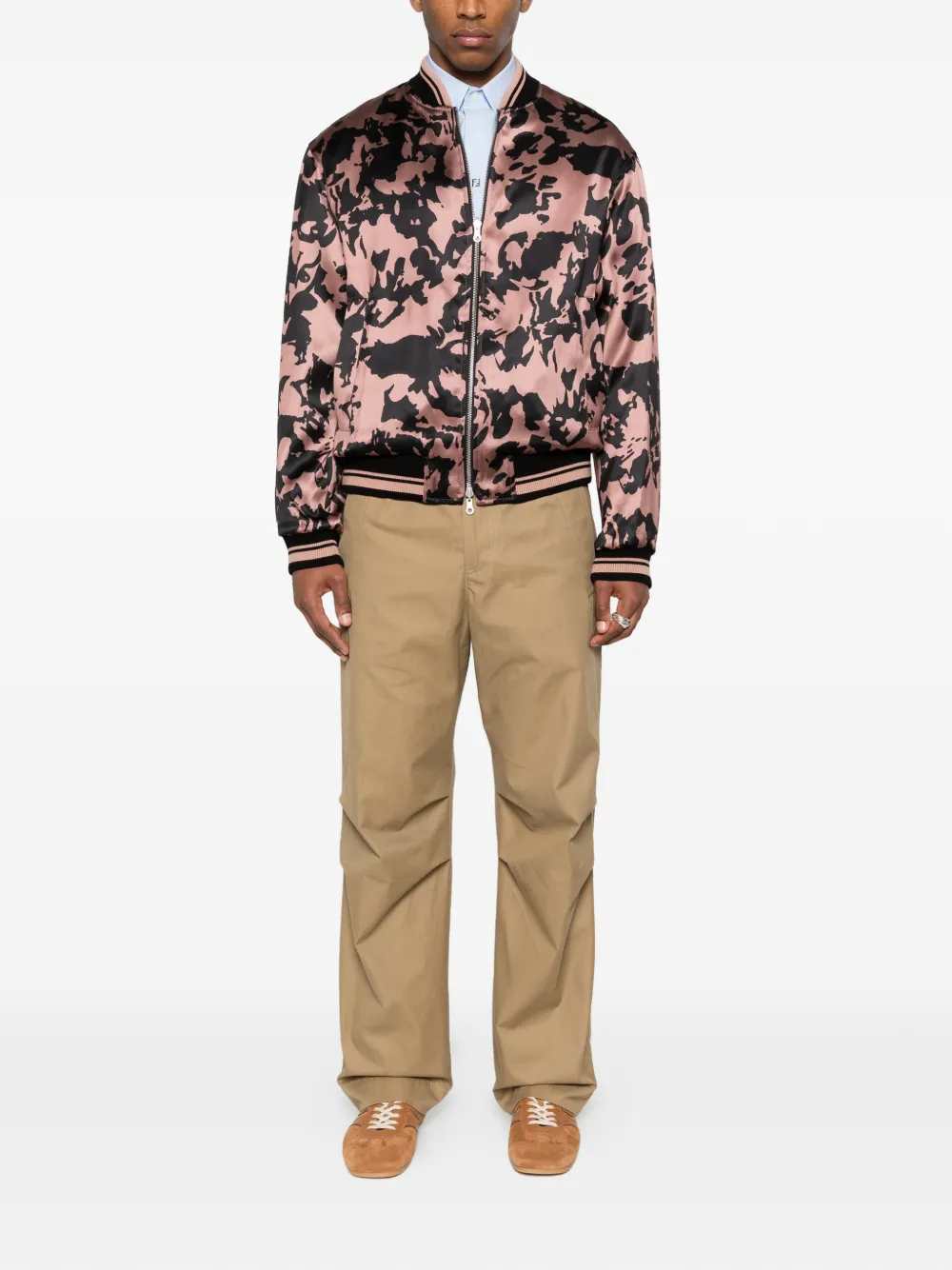 Dries Van Noten JACKET - Pink & Purple | 87d6600e6d0e839574ac1b37fa6bc384f1b226b8