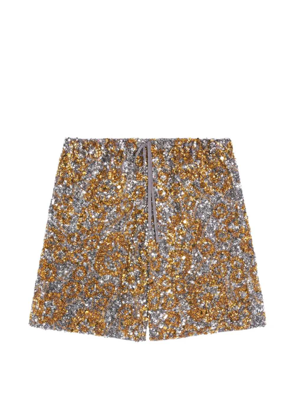 Dries Van Noten SHORTS - Metallic | 11d46bed971c4d63b2079fe526b30b7a93a04663