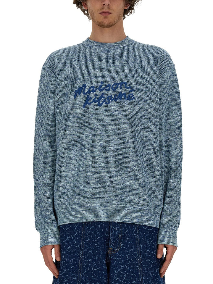 Maison Kitsuné Sweaters - Light Blue | Wanan Luxury