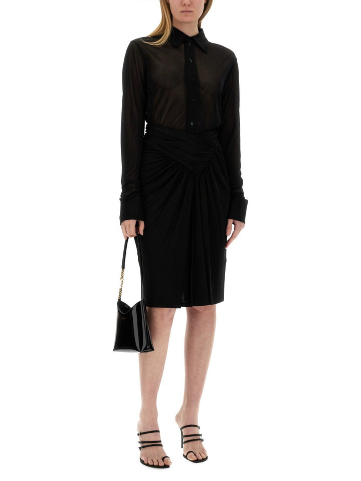 Saint Laurent Shirts - Black | debb2d79125626f597b72ad2127a5bccfa26a421