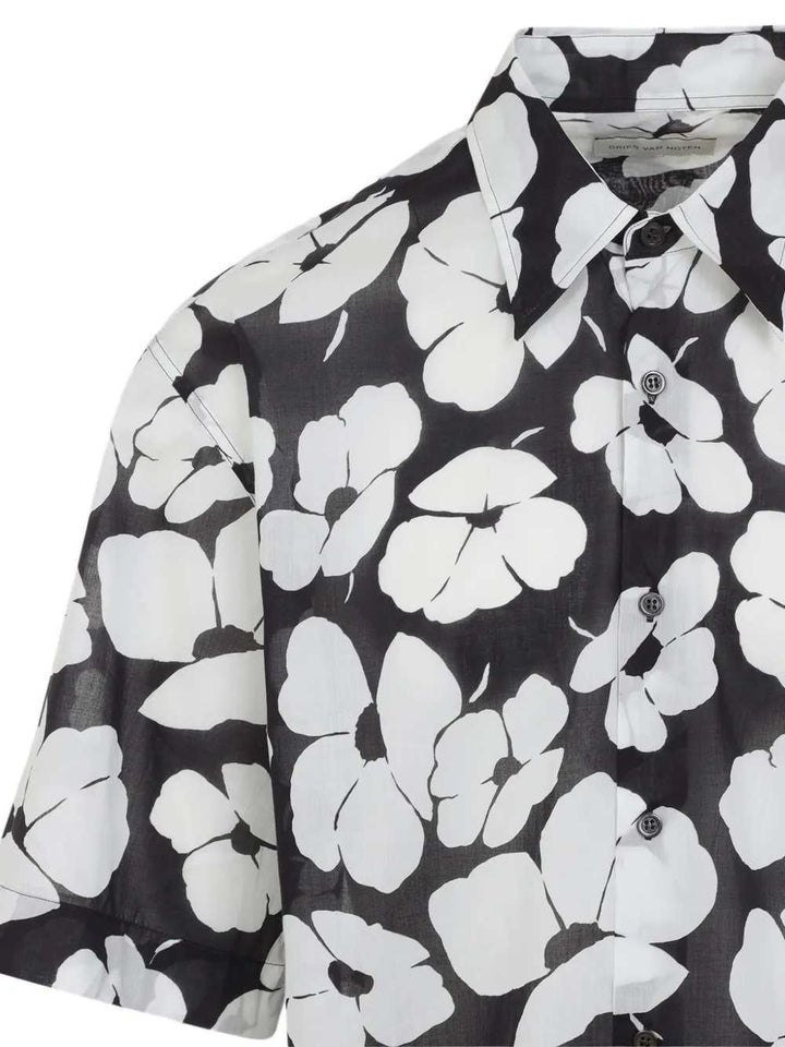 Dries Van Noten SHIRT - Black | d5edad4d72e791d9984245140d2ad2ed28ff6719