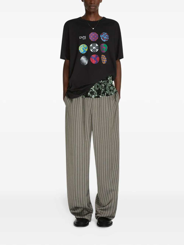 Dries Van Noten TSHIRT - Black | 72250cfebc18fb5af953f705516baa78b5320a67