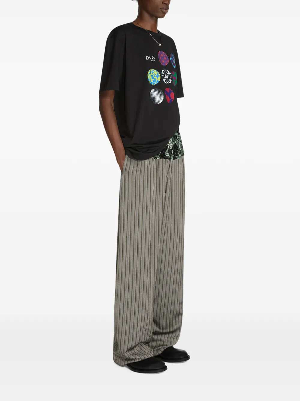 Dries Van Noten TSHIRT - Black | 959998dfa79a21a9780acbd207cb8d76d6d79616