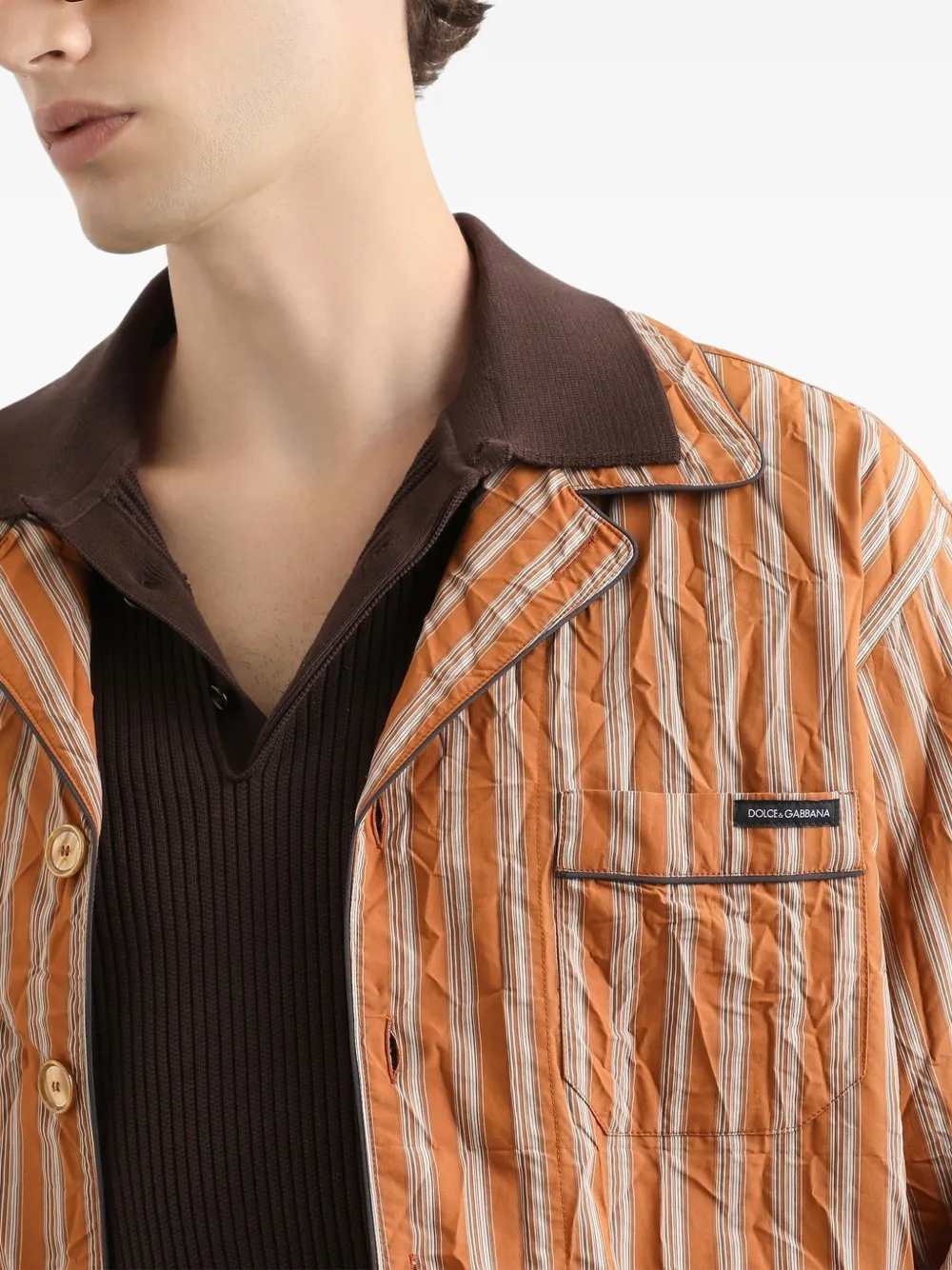 Dolce & Gabbana SHIRT - Yellow & Orange | fbdc3464200051aa1f9830833076efde0f7a0762