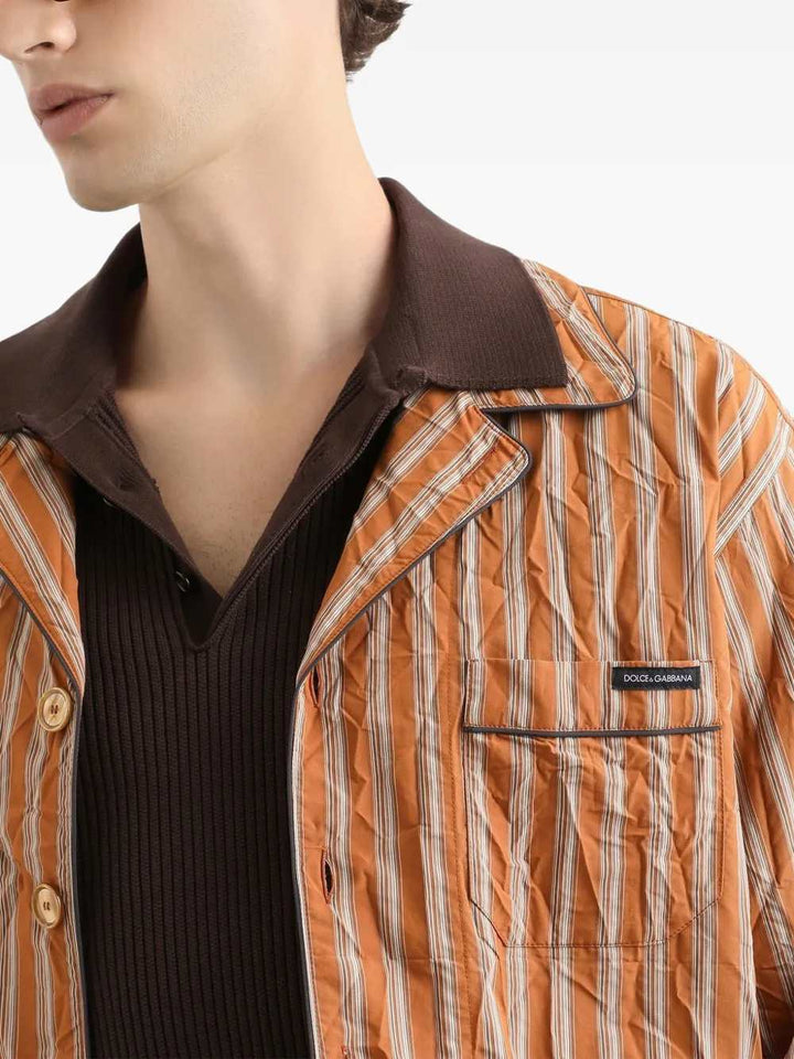 Dolce & Gabbana SHIRT - Yellow & Orange | fbdc3464200051aa1f9830833076efde0f7a0762
