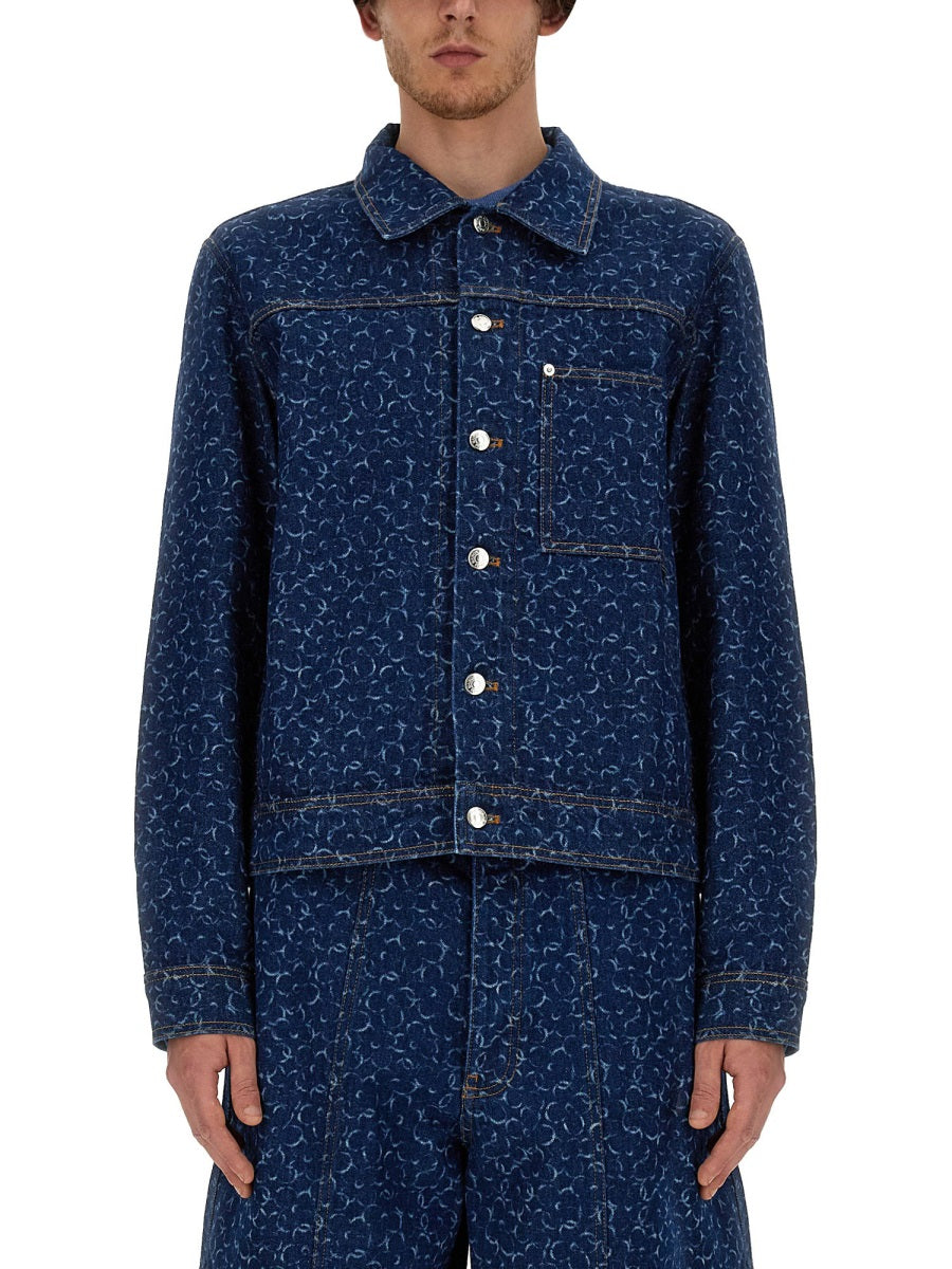 Maison Kitsuné Jackets - Blue | Wanan Luxury