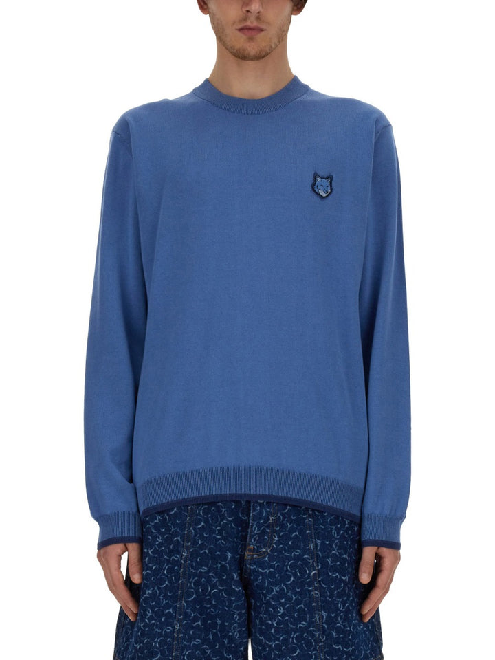 Maison Kitsuné Sweaters - Light Blue | Wanan Luxury