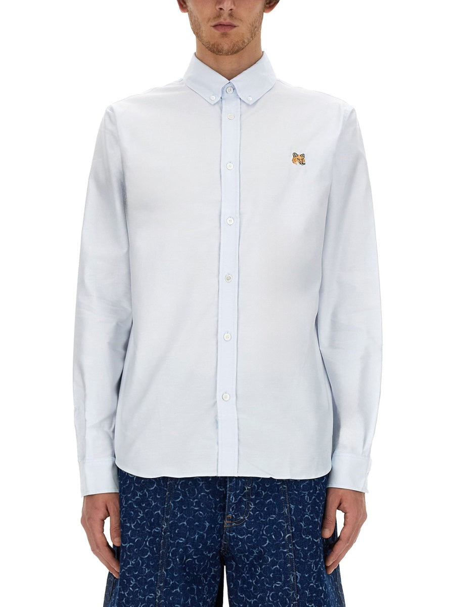 Maison Kitsuné Shirts - Light Blue | Wanan Luxury