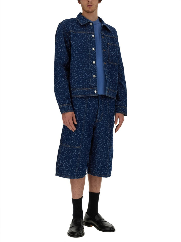 Maison Kitsuné Jackets - Blue | Wanan Luxury