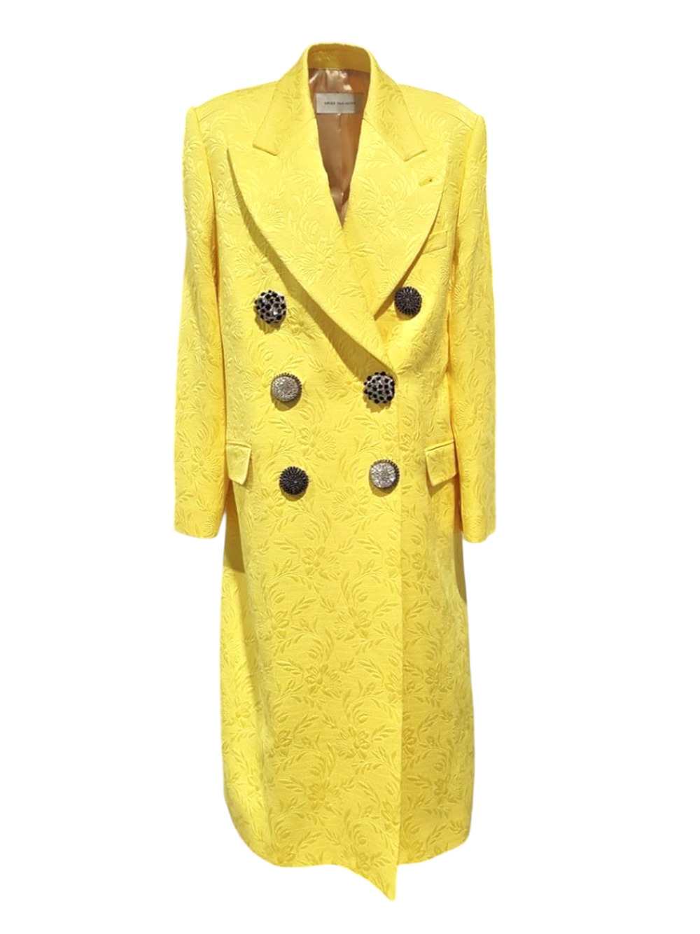 Dries Van Noten COAT - Yellow & Orange | 44dd80fb8a1cbb430601962b0f0f8c334375f2c6