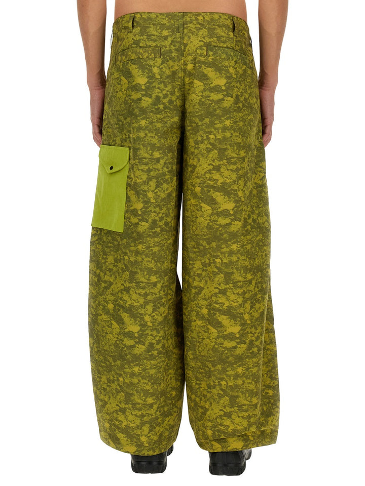 Ten C Pants - Green | Wanan Luxury
