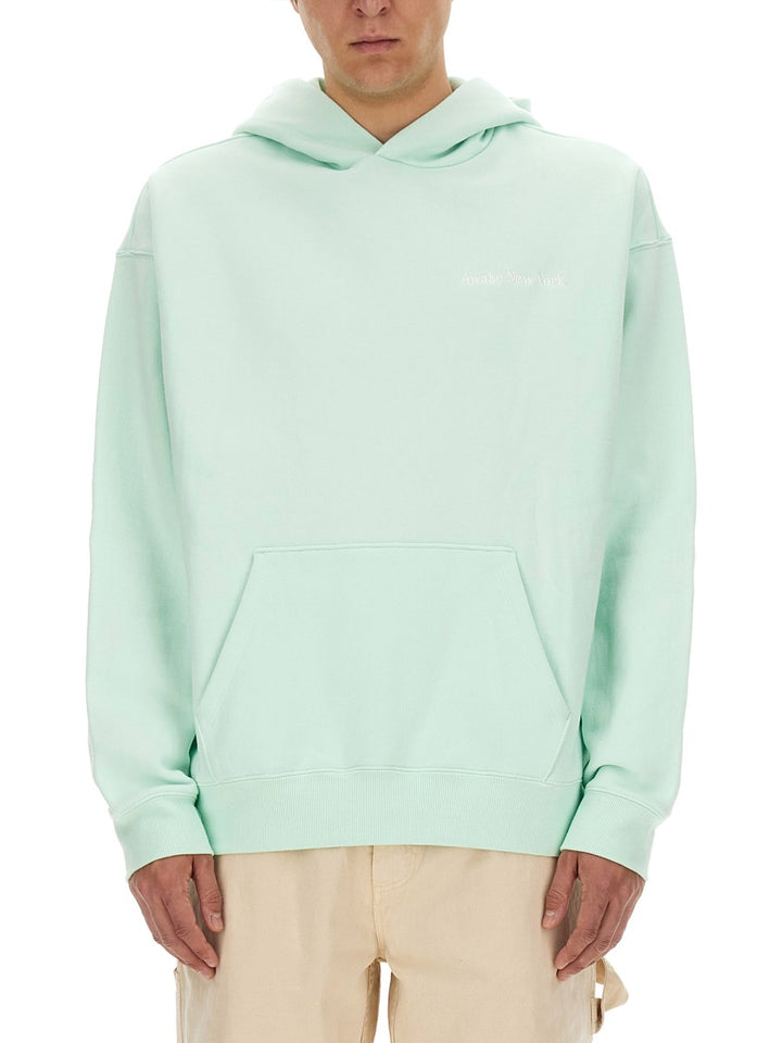 Awake NY Sweatshirts - Green | Wanan Luxury