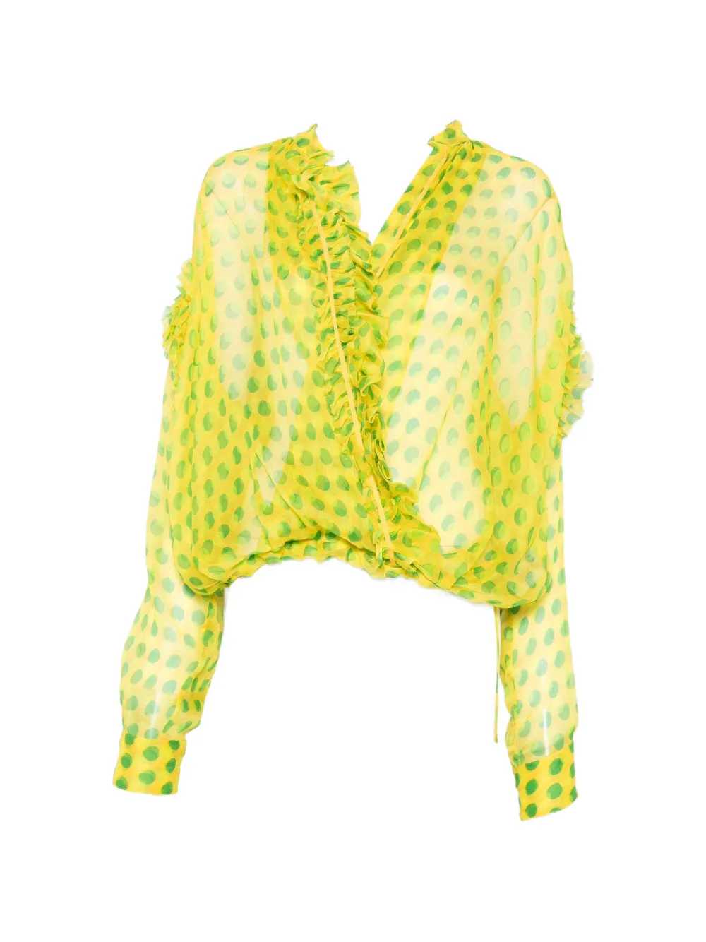 Dries Van Noten SHIRT - Yellow & Orange | 12ba3915e320324fc87fe9ad8fb2ad166d32120b