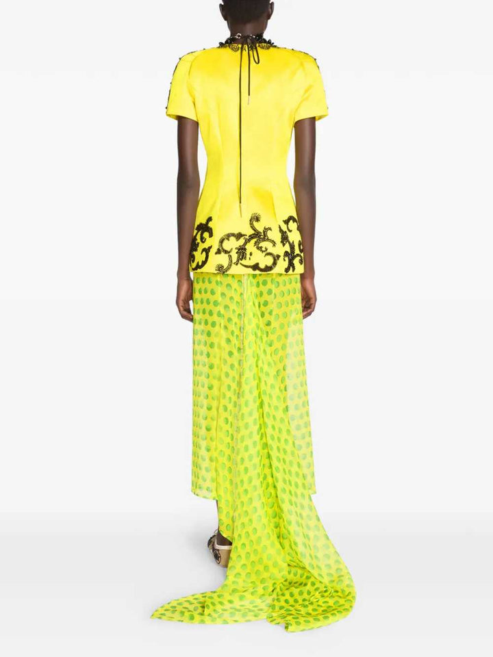 Dries Van Noten SKIRT - Yellow & Orange | eed5292d62645c5eacfa9da3d1d49dd057024741