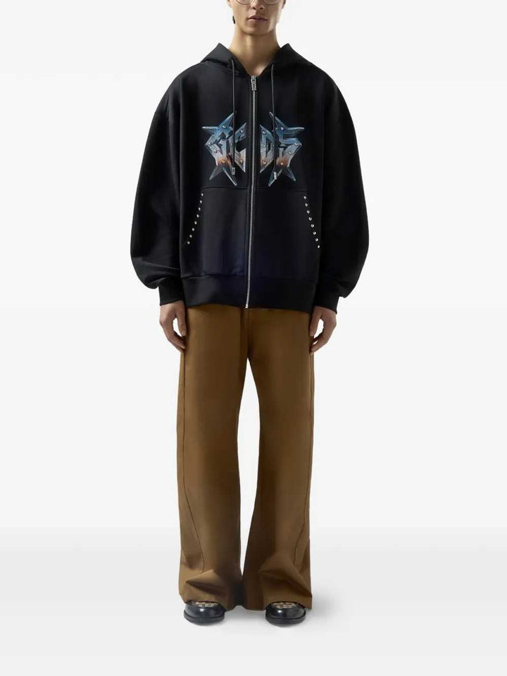 Gcds SWEATSHIRT - Black | 100784220725668787ecf7b177828084ffdb1bc9