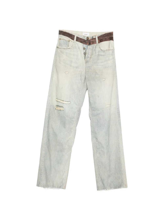 Bonnie Trousers With Printed Belt