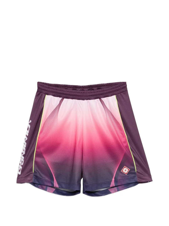 Aubergine Faded Shorts