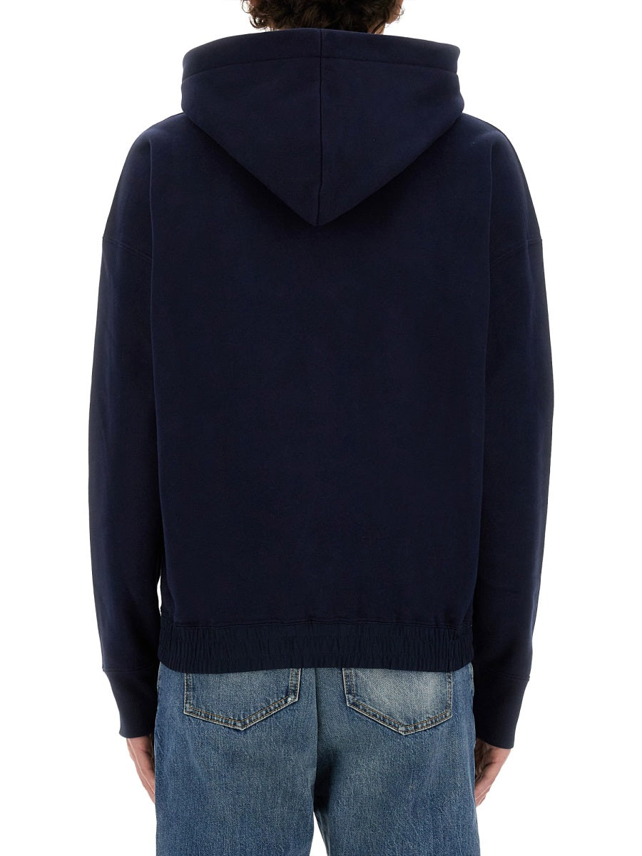 Saint Laurent Sweatshirts - Blue | 401e3e4e7e98982c3fe30dbd236d11adf326a6b0