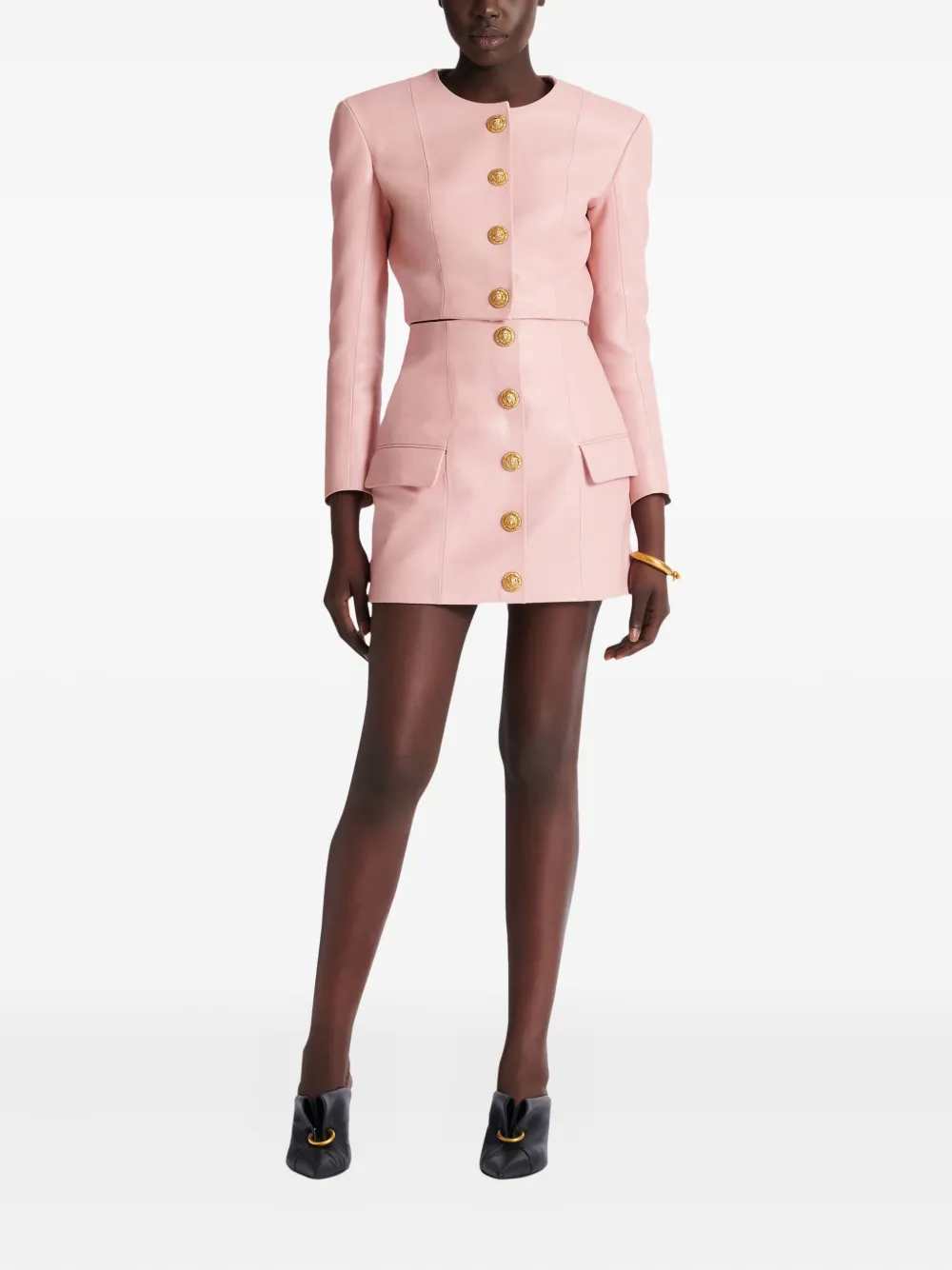 Balmain SKIRT - Pink & Purple | ad26701ea73c3d1fe2ce44bb04118cc08e462d4e